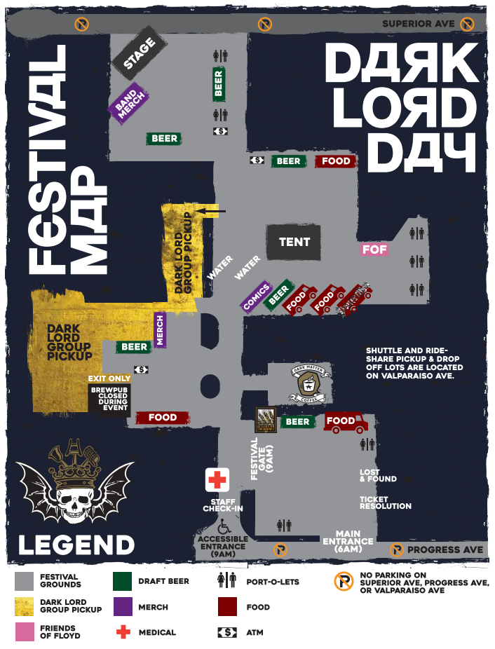 Dark Lord Day 2017 Map